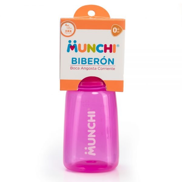 Biberón Boca Angosta Corriente 4 oz